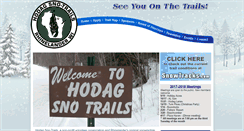 Desktop Screenshot of hodagsnotrails.com